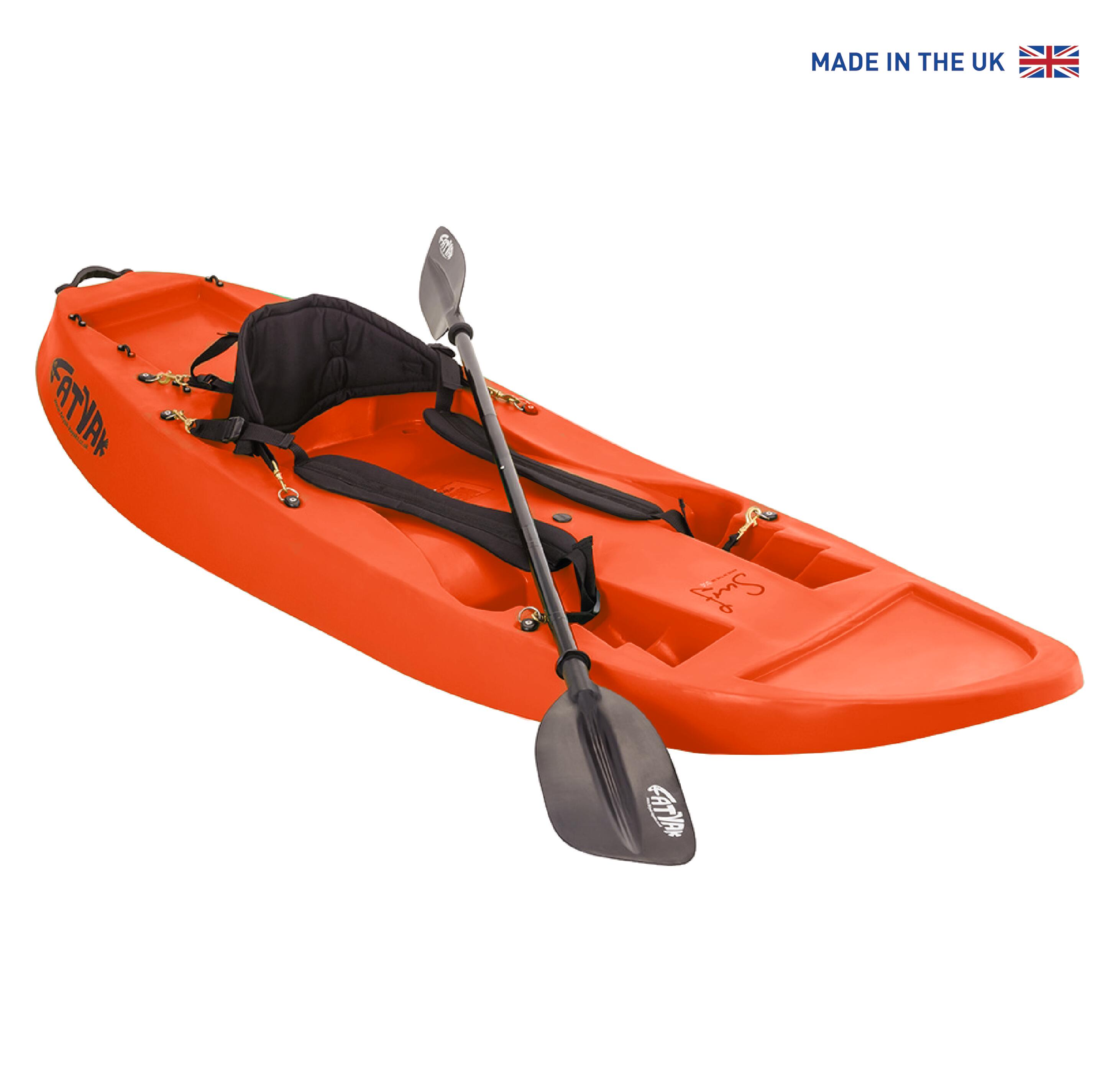 SURF 1-PERSON RIGID KAYAK - ORANGE 1/7