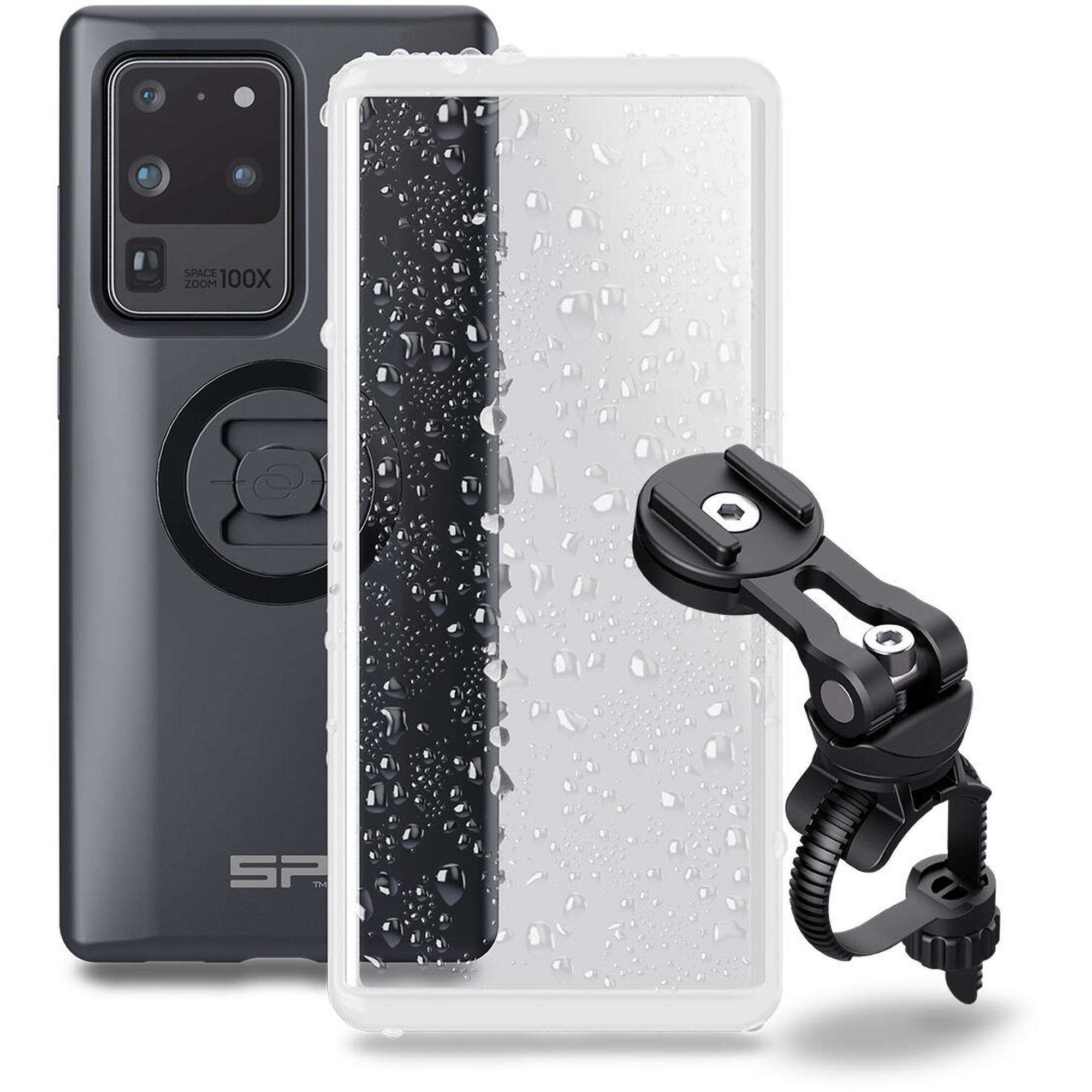 Sp Connect - Bundle Vélo 2 , Galaxy S20 Ultra - Support Smartphone - Blanc|noir - Taille Unique - Decathlon
