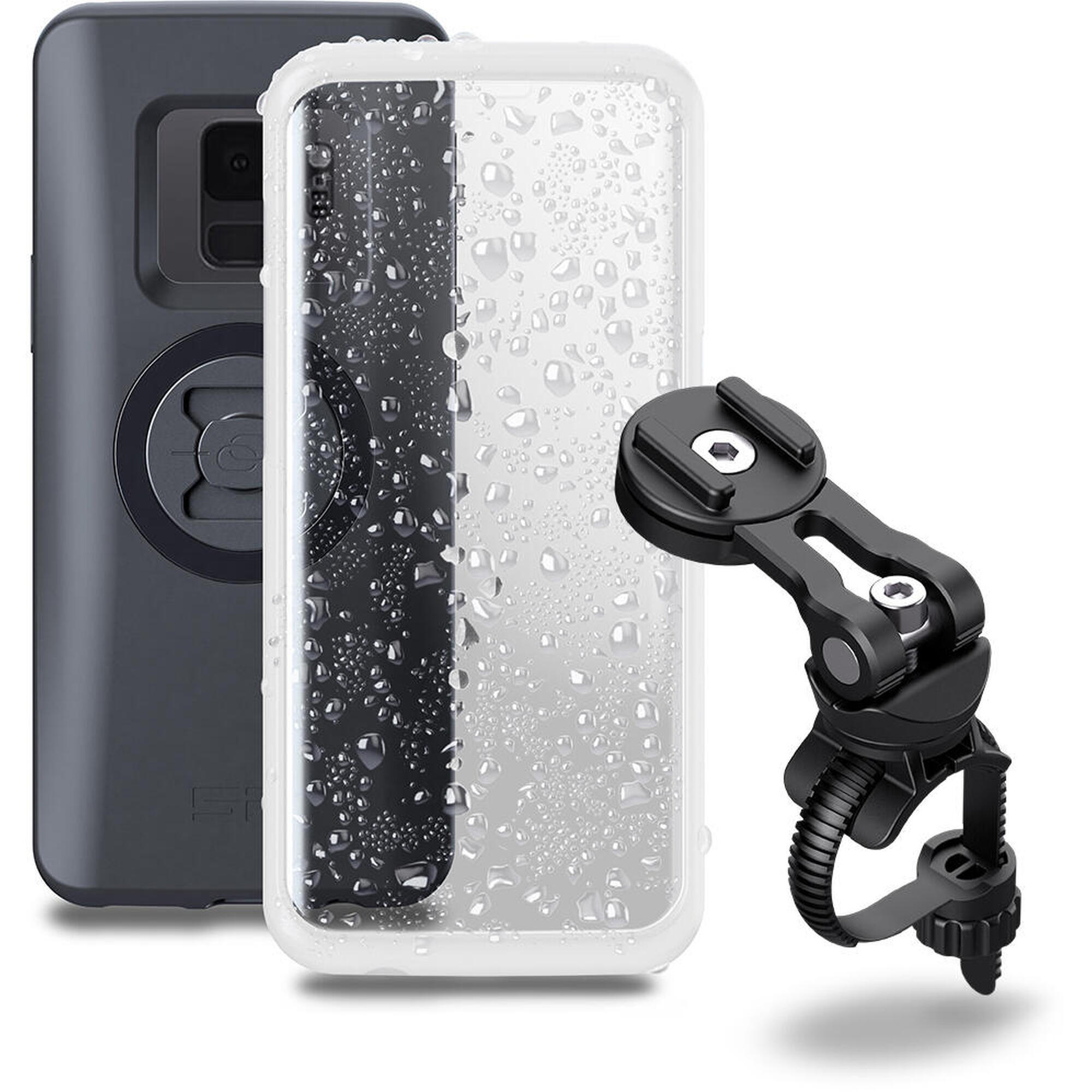 Soporte para teléfono de bicicleta SP CONNECT Bundle II para Samsung S9/S8