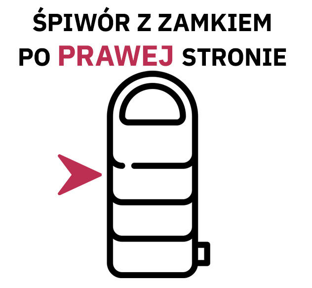 Śpiwór puchowy Fjord Nansen Svalbard 150 XL (-9°C) 460 g zamek prawy 7/7