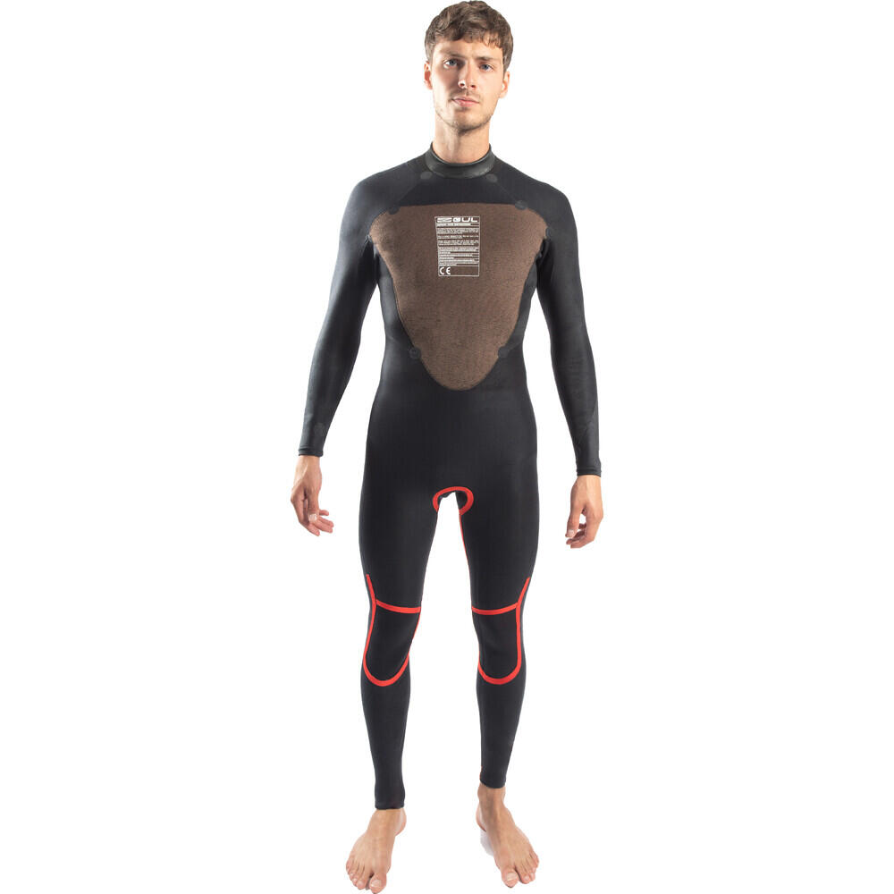 Combinaison intégrale manches longues GUL Response GBS 4/3 Back-Zip 3/6
