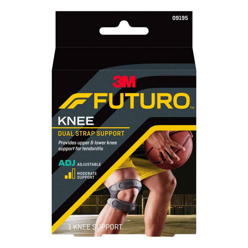 Futuro Dual Knee Strap Support - Black