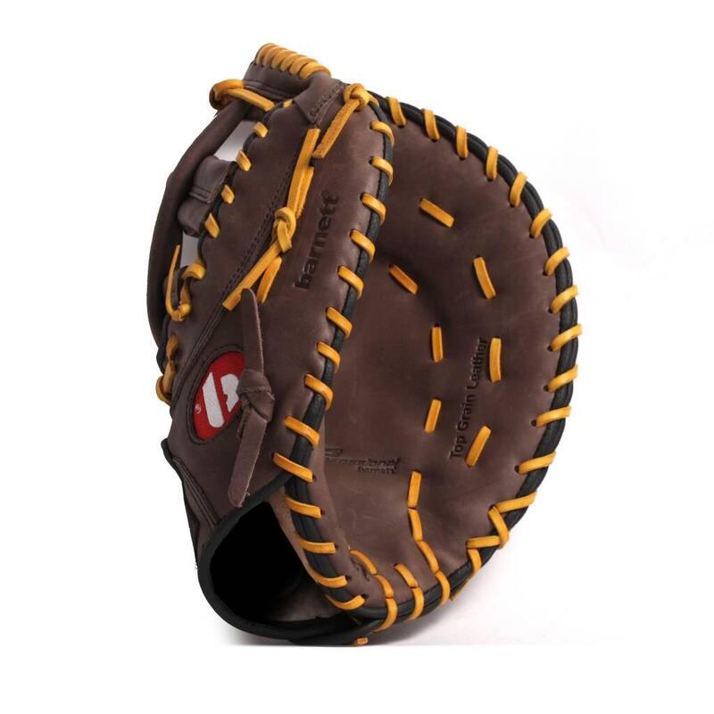 Barnett GL-301 reg competition 1er baser baseball glove, genuine leather, adult, brown Barnett GL-301 reg competition 1er baser baseball glove, genuine leather, adult, brown