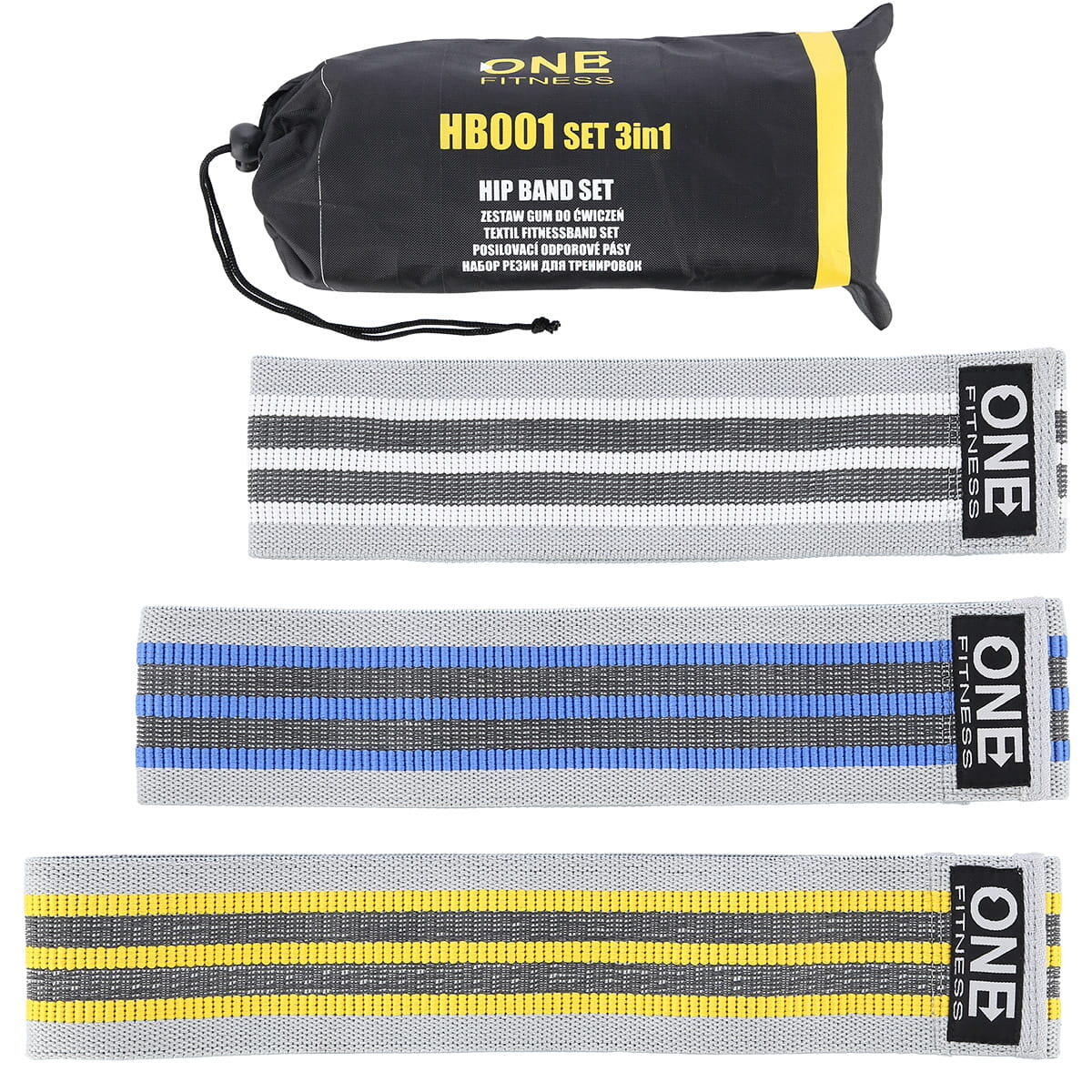 Bandes d'entraînement HMS HB001 SET 3 en 1 2/7