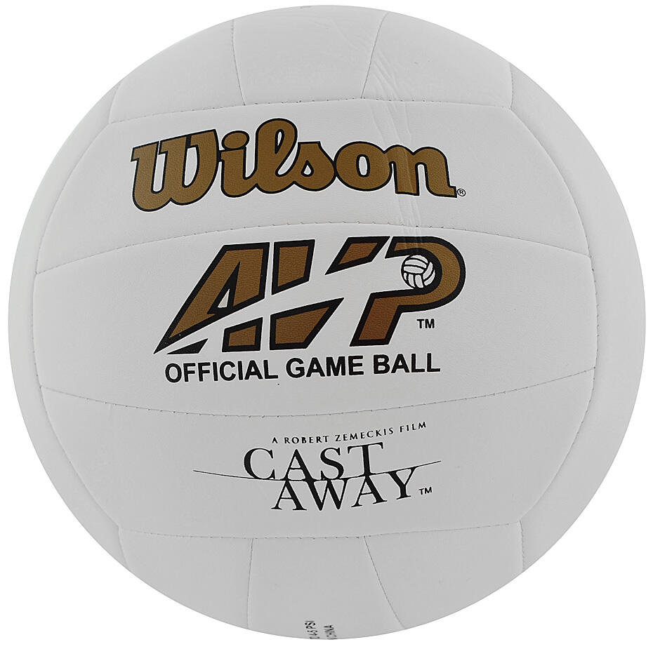 Ballon De Volleyball MR CASTAWAY (Blanc) Taille 5 3/6