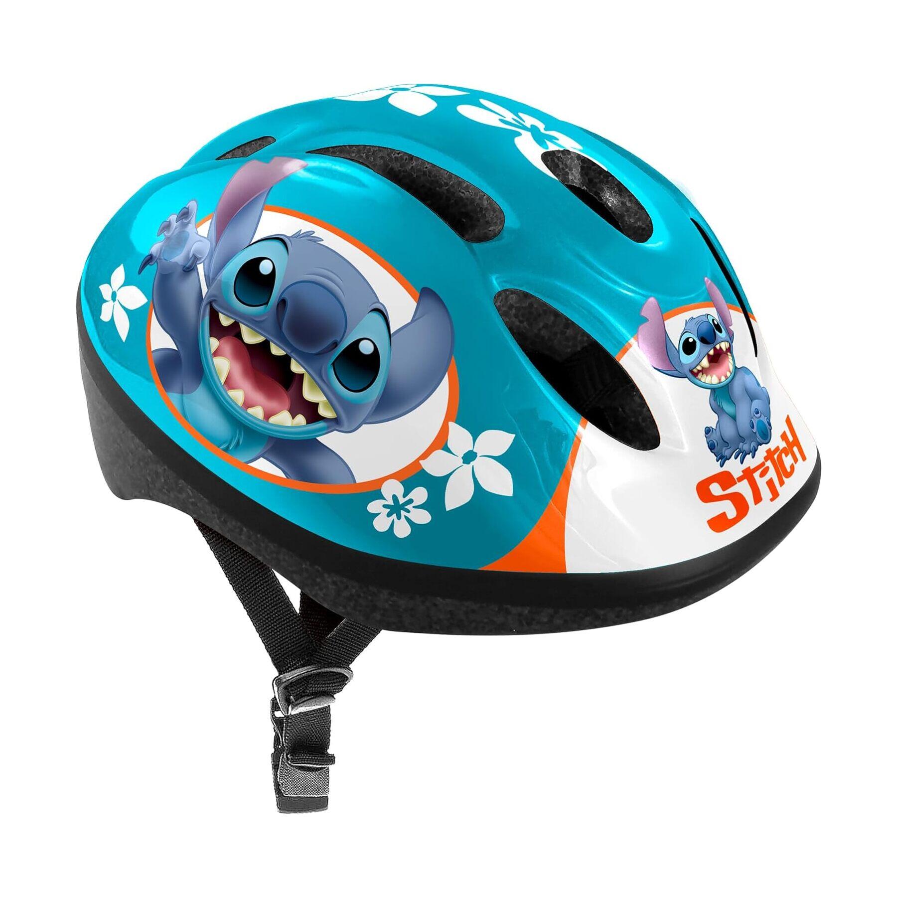 Casco Infantil Rodilleras y Coderas Disney Stitch Talla 53-56 cm 2/5