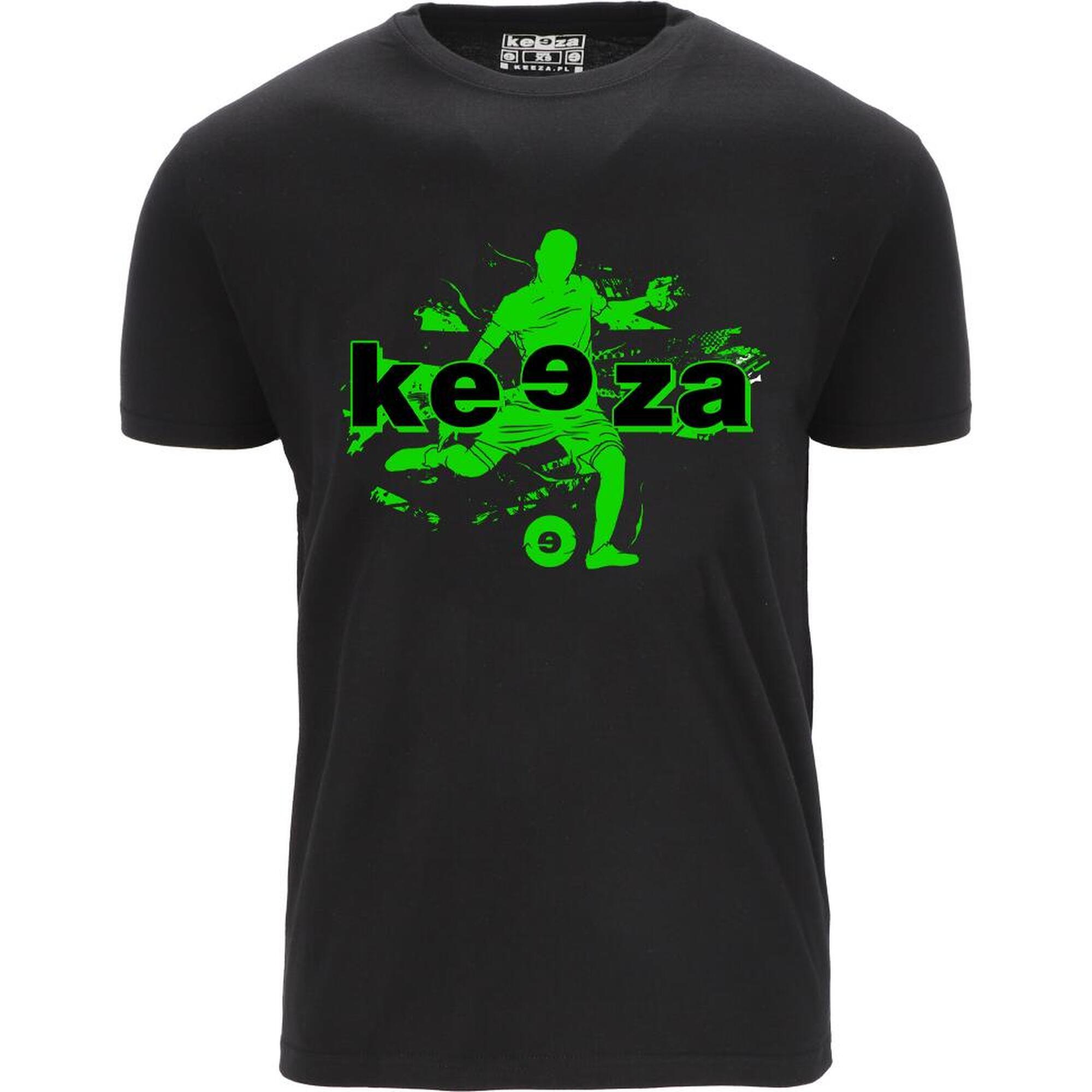Koszulka bawełniana z krótkim rękawem KEEZA football