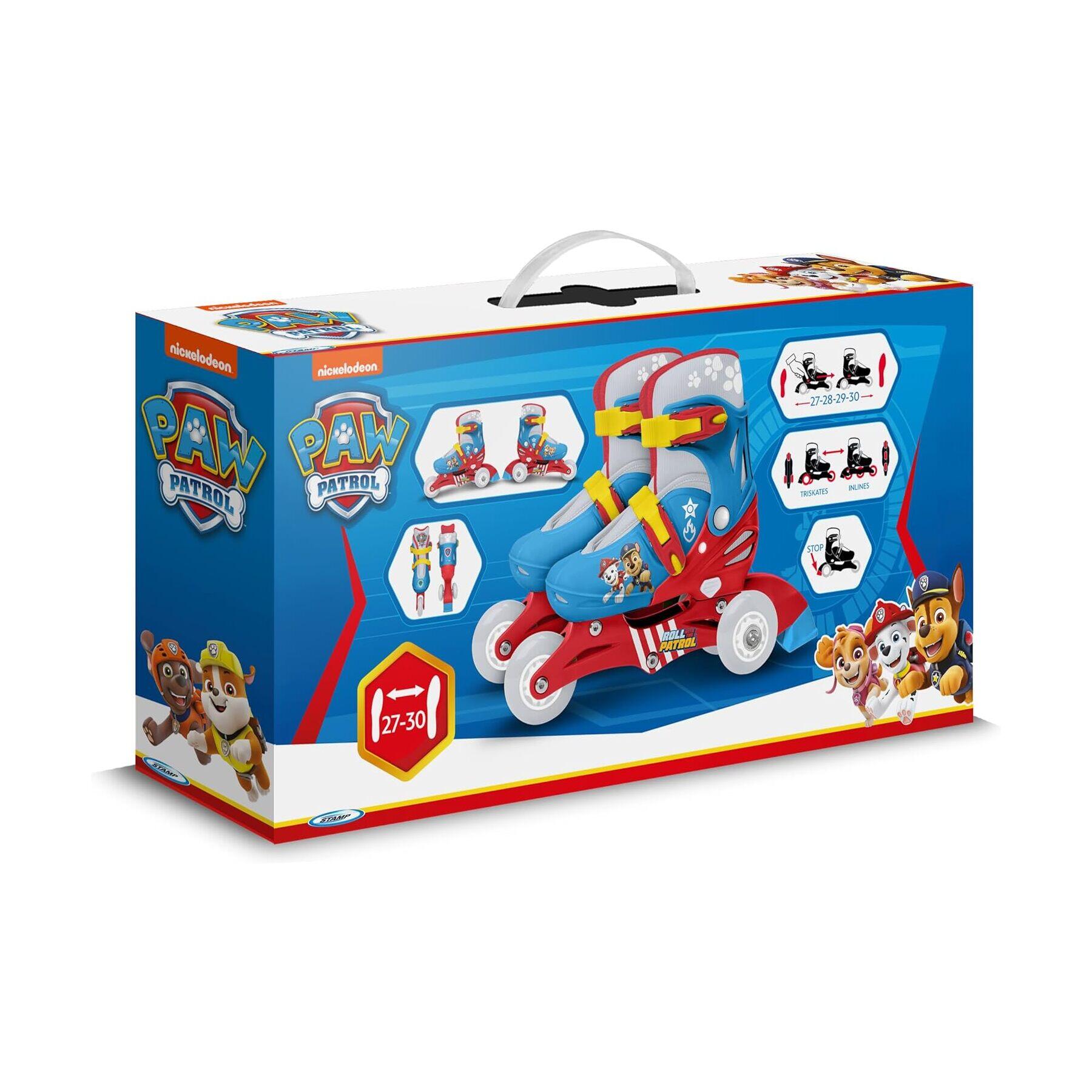 Kinderschaatsen met 3 wielen Paw Patrol EU27-30 Blauw 3/7