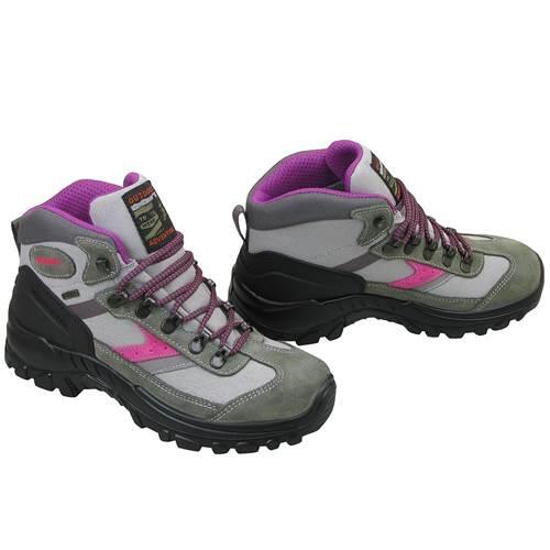 Buty trekkingowe damskie Grisport Grigio Scamosciato