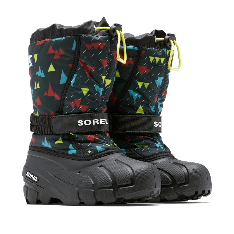 Sorel Flurry Print Boys bottes de trekking pour enfants