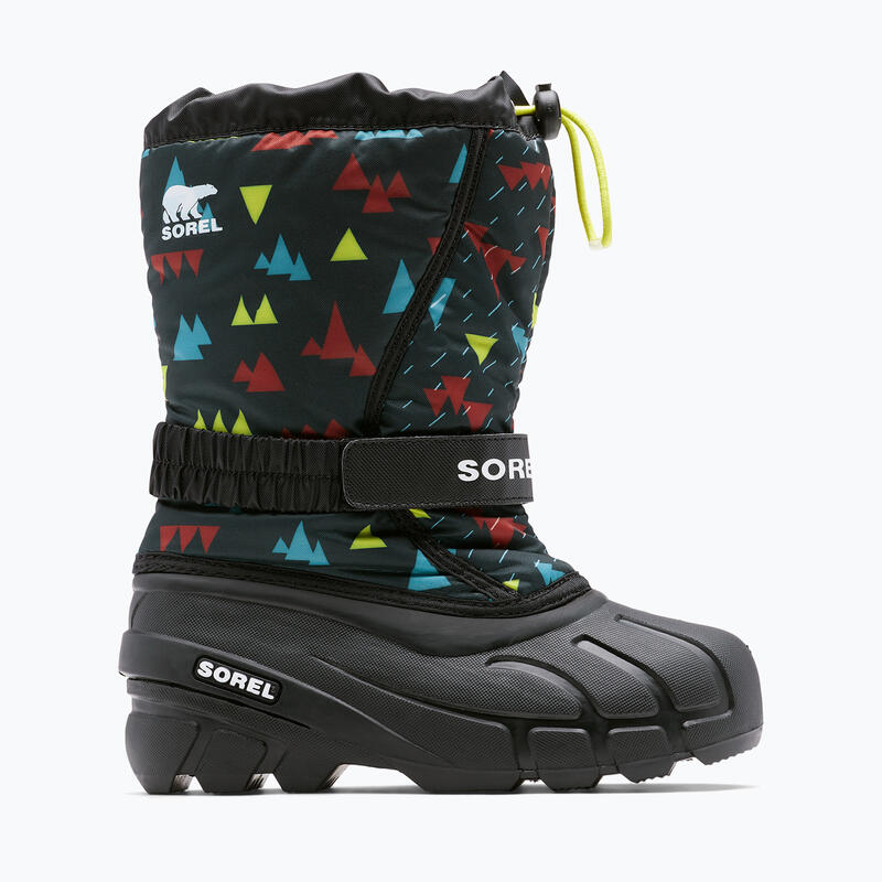 Sorel Flurry Print Boys Zapatos de senderismo para niños