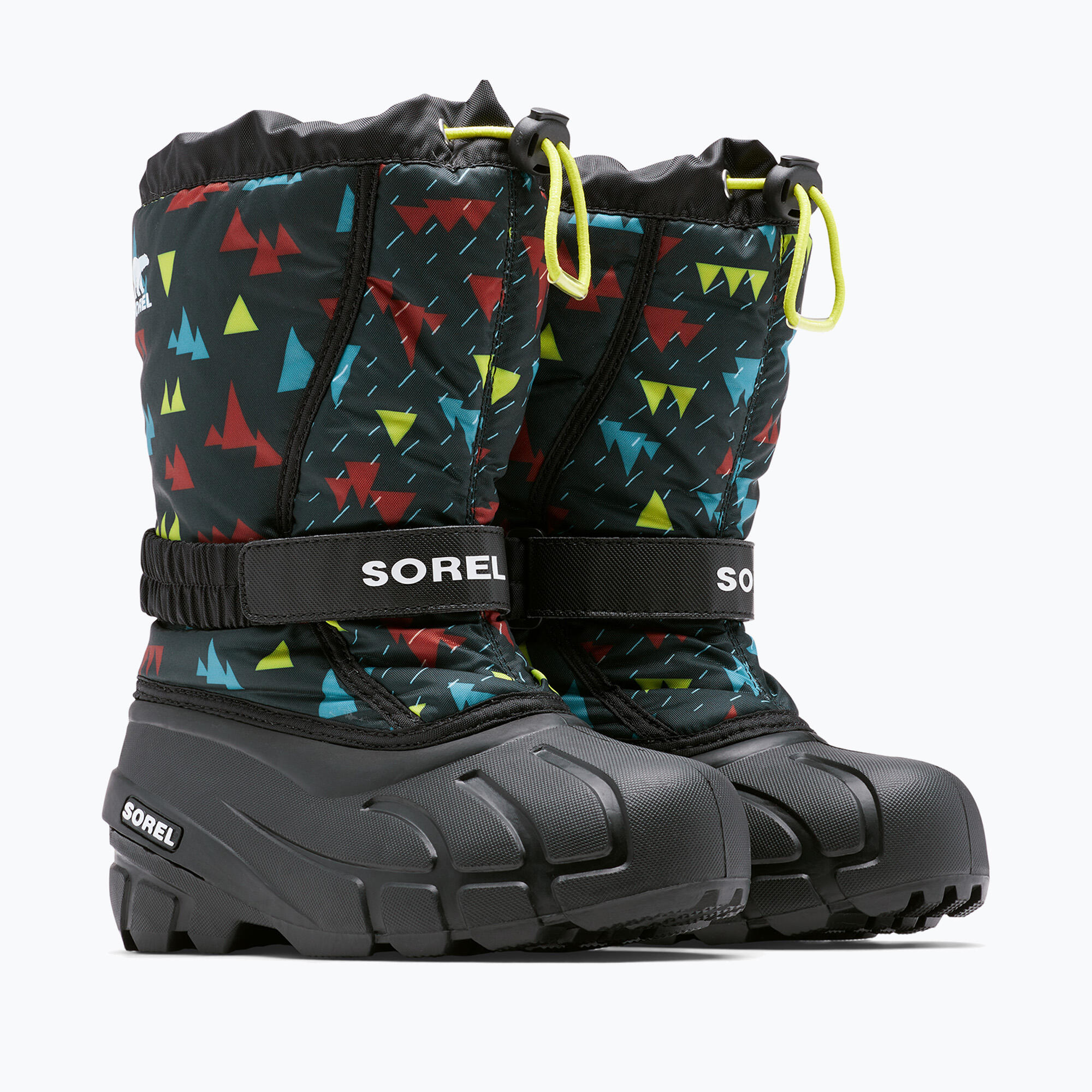 Sorel Flurry Print Jongens kinder snowboots 1/7
