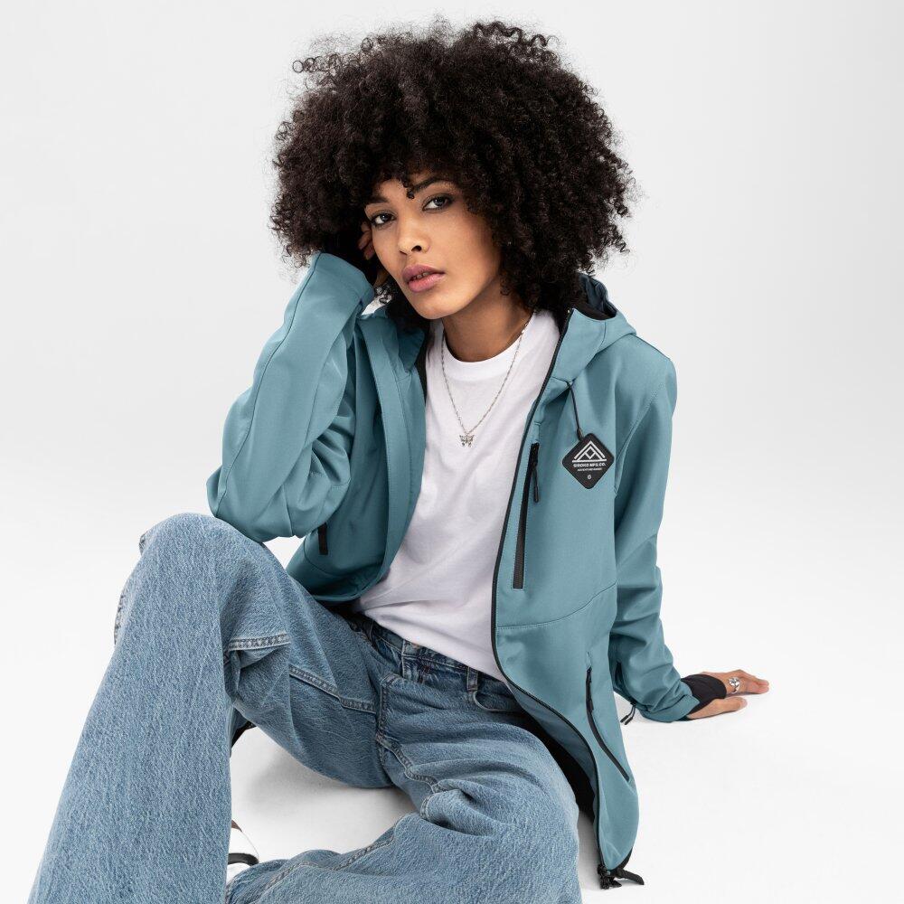 Women Lifestyle 's jacket W2-W Beluga LF Siroko Steel Blue