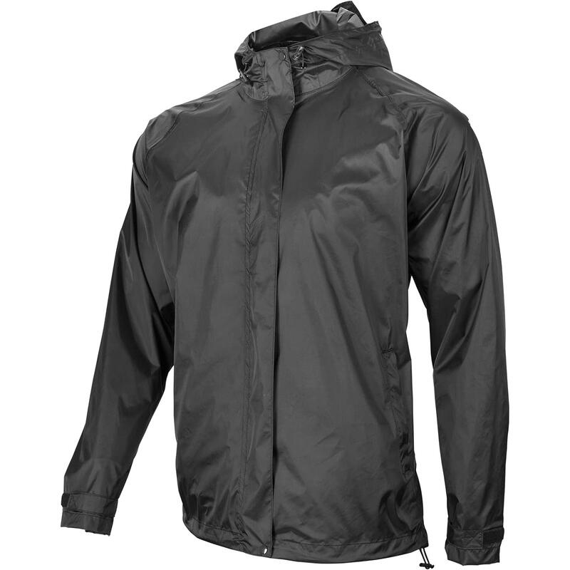 Manteaux Imperméables Veste de Pluie de Sport Coupe Vent pour Vélo Noir M