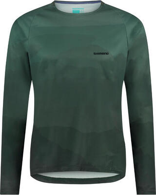 SENTIERO Long Sleeves Jersey, Aurora Green