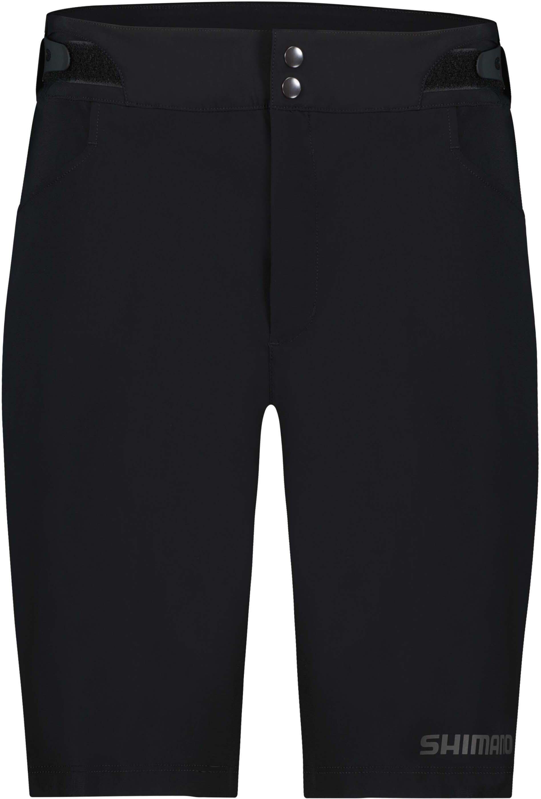SHIMANO Pantaloncini da ciclismo/escursionismo EVOLVE Terra Cargo Shorts, nero