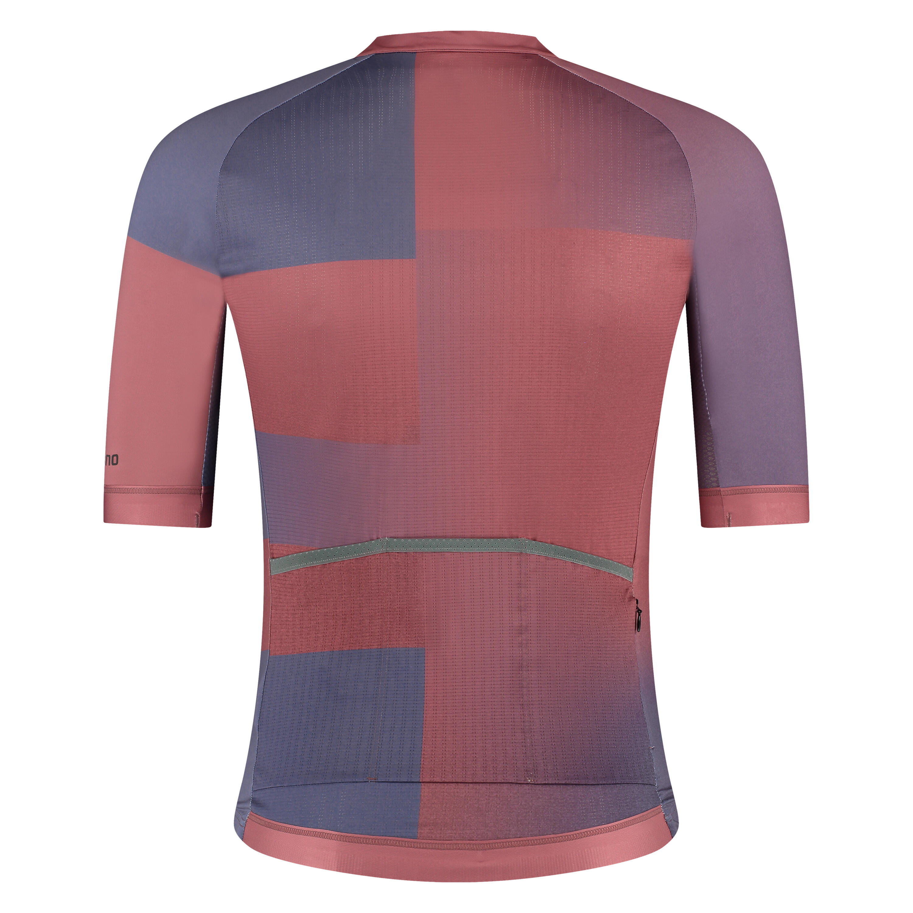 Maillot manches courtes VELOCE, bordeaux métallisé 2/3