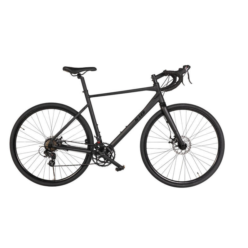 VENICE Gravelbike N_VER NV337, 28 pouces noir mat