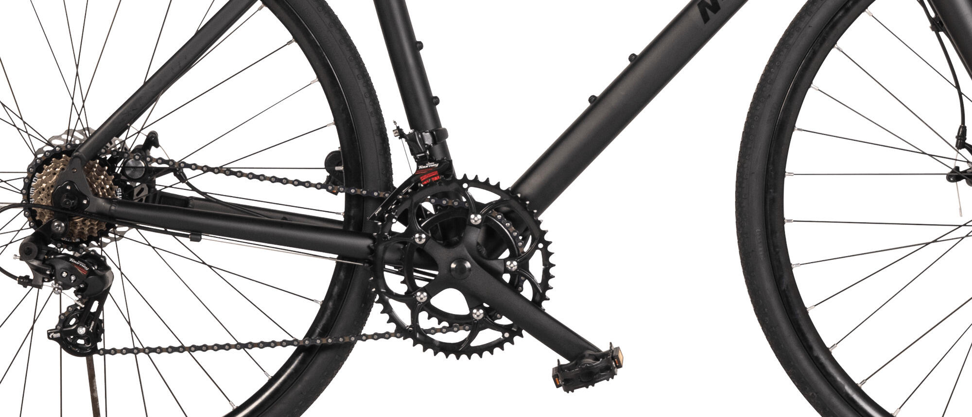 Gravelbike N_VER  NV337,  28 inch matt black 2/2