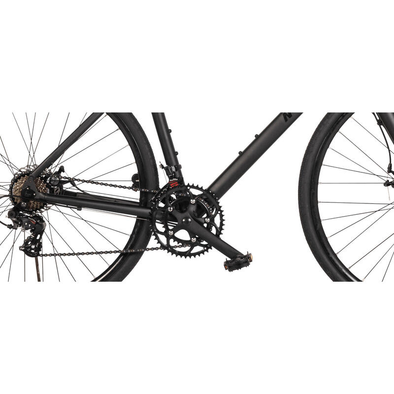 VENICE Gravelbike N_VER NV337, 28 pouces noir mat