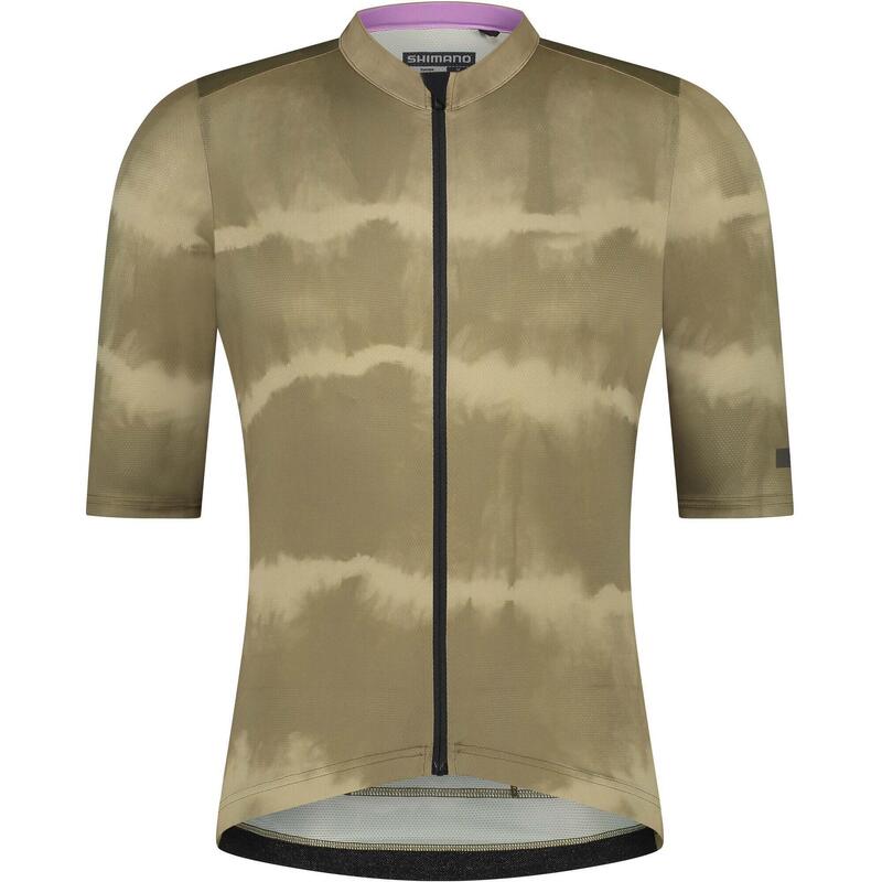 SHIMANO EVOLVE Corsa Short Sleeve Jersey, Gold