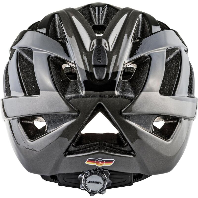 ALPINA casco rcycling Panoma 2.0 , nero/giallo neon