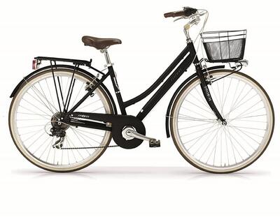 Trekkingfiets nieuwe boulevard woman 28" 6 versnellingen zwart