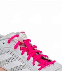 Lacets élastiques multisports junior - silicone - jaune fluo