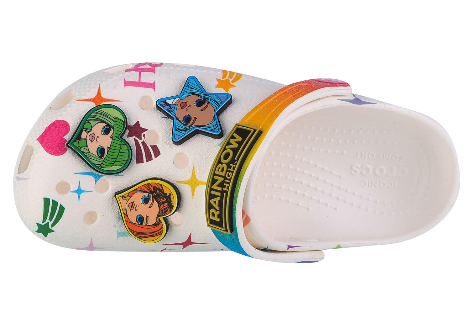 Chaussons pour filles Classic Rainbow High Kids Clog 3/5