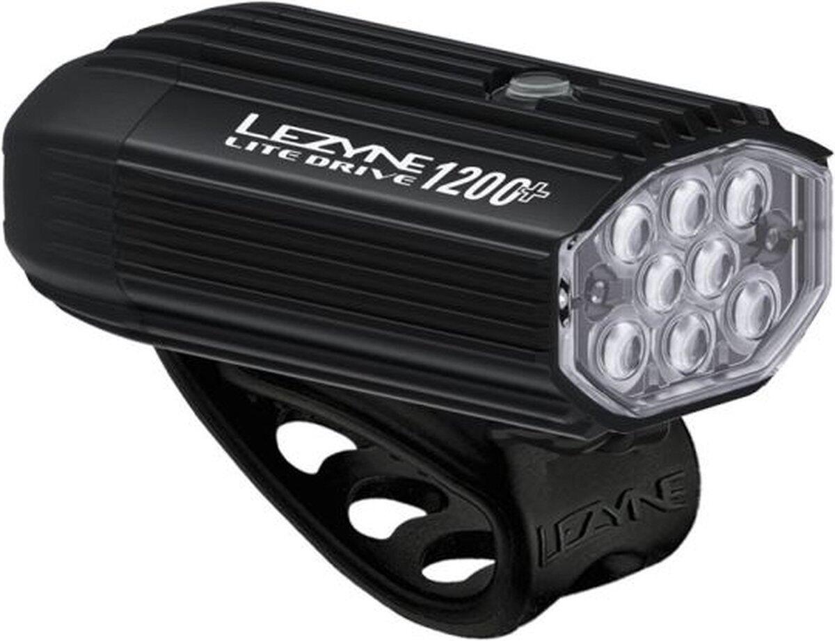 Lezyne Lite Drive 1200+ Front Cycle Light Satin Black 1/5