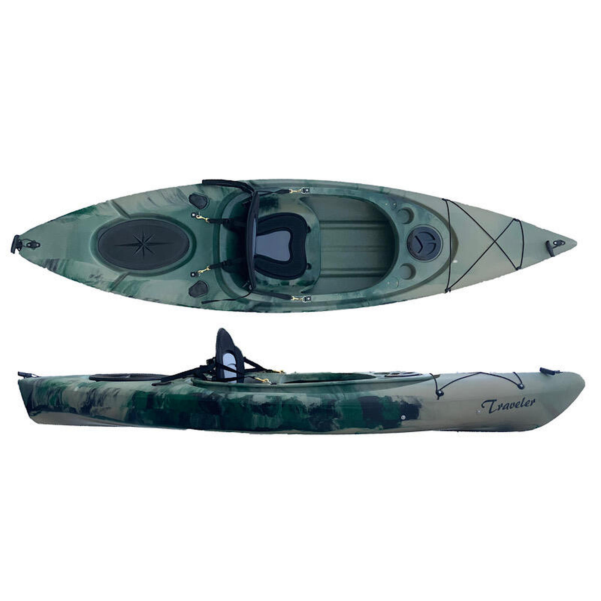 Kajak jednoosobowy turystyczny wędkarski Scorpio kayak Traveler