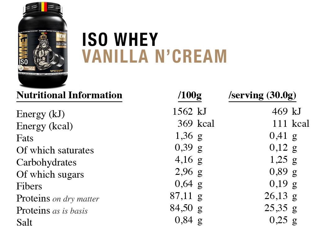 Isolate Protéine Whey véritable goût chocolat noisettes 908Gr 7/7