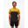 T-shirt de running Djoe - Noir/jaune - Homme