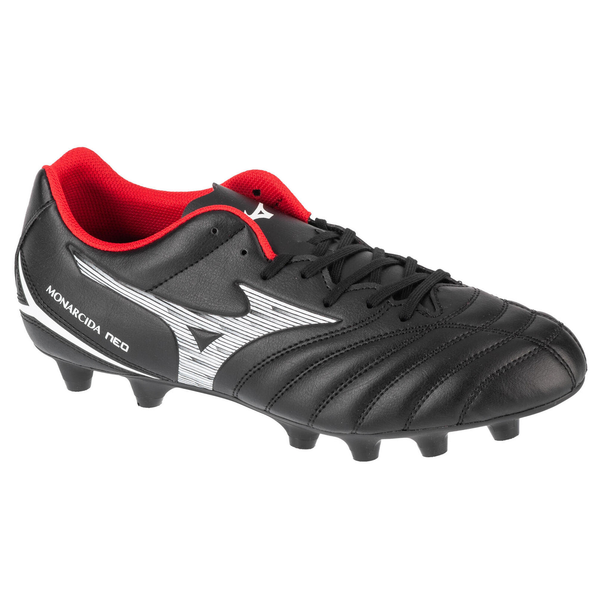 Mizuno - Chaussures De Football Pour Hommes Monarcida Neo Iii Select Md - Chaussures De Rugby - Blanc|noir - 44,5 - Decathlon