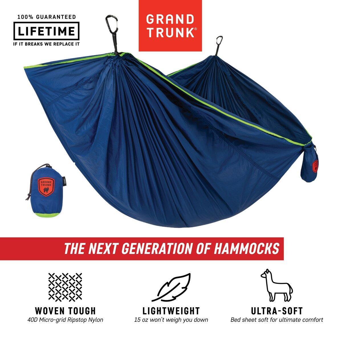 Hamak Grand Trunk Trunk Tech Single navy/green 2/7