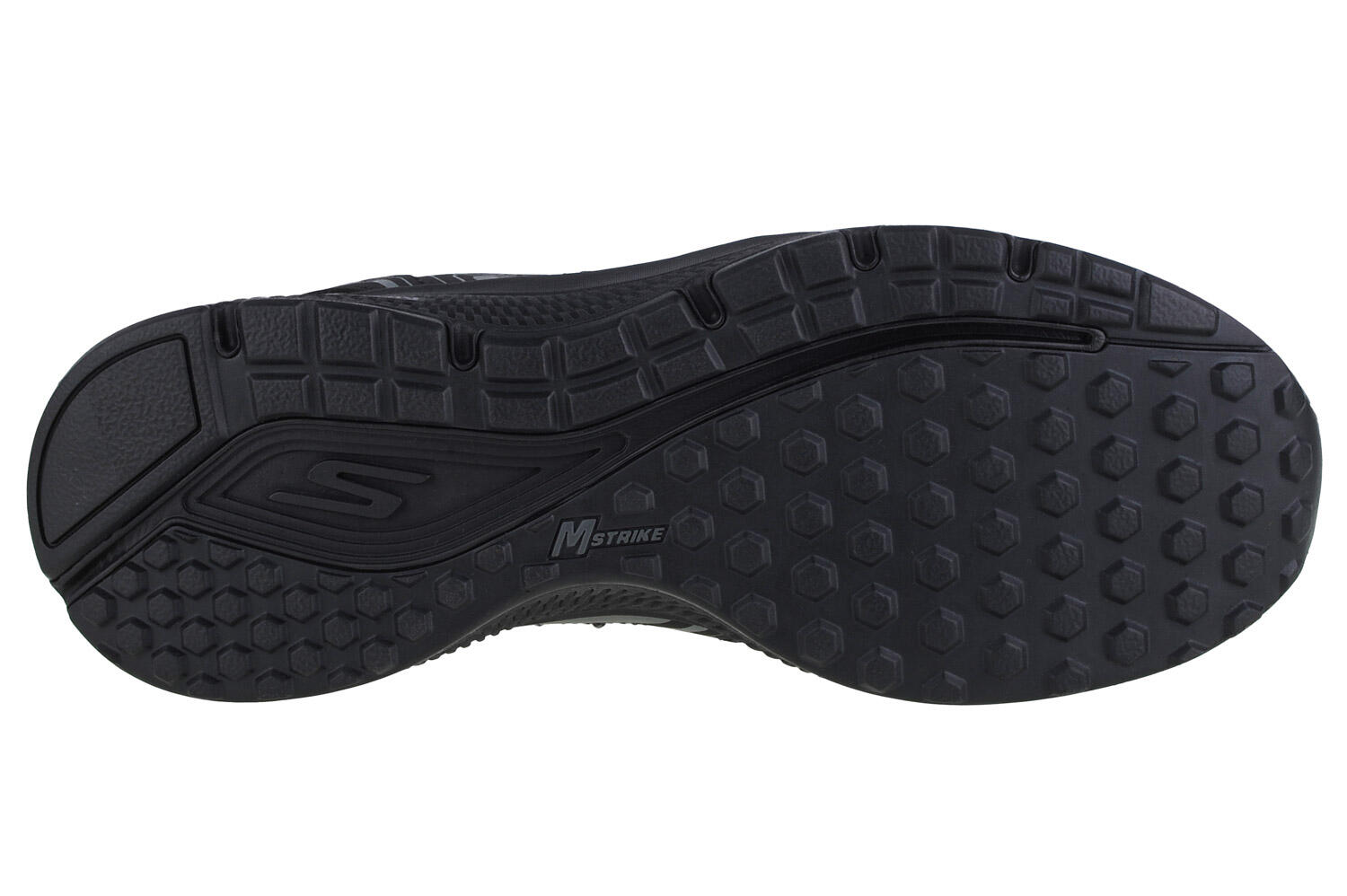 Zapatillas de correr Skechers Go Run negras y grises 4/4