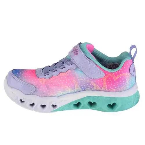 Chaussures Filles Skechers Flutter Heart Lights multicolore 2/4