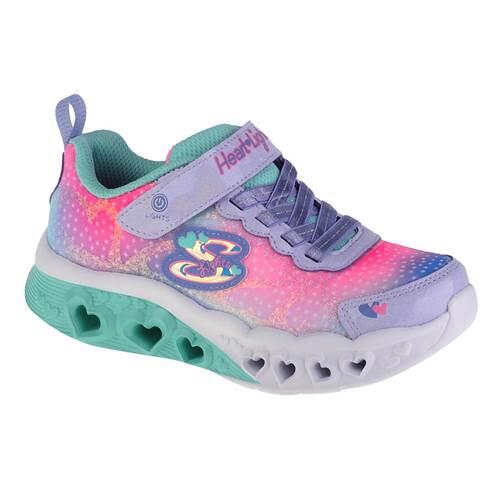 Skechers - Chaussures Filles Skechers Flutter Heart Lights Multicolore - Baskets - Multicolore - 32,5 - Decathlon