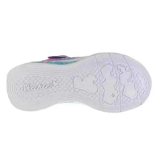 Chaussures Filles Skechers Flutter Heart Lights multicolore 4/4