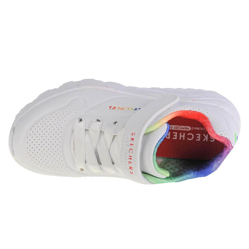 Zapatillas Sneakers Niños Skechers Uno Lite Gore Blanco