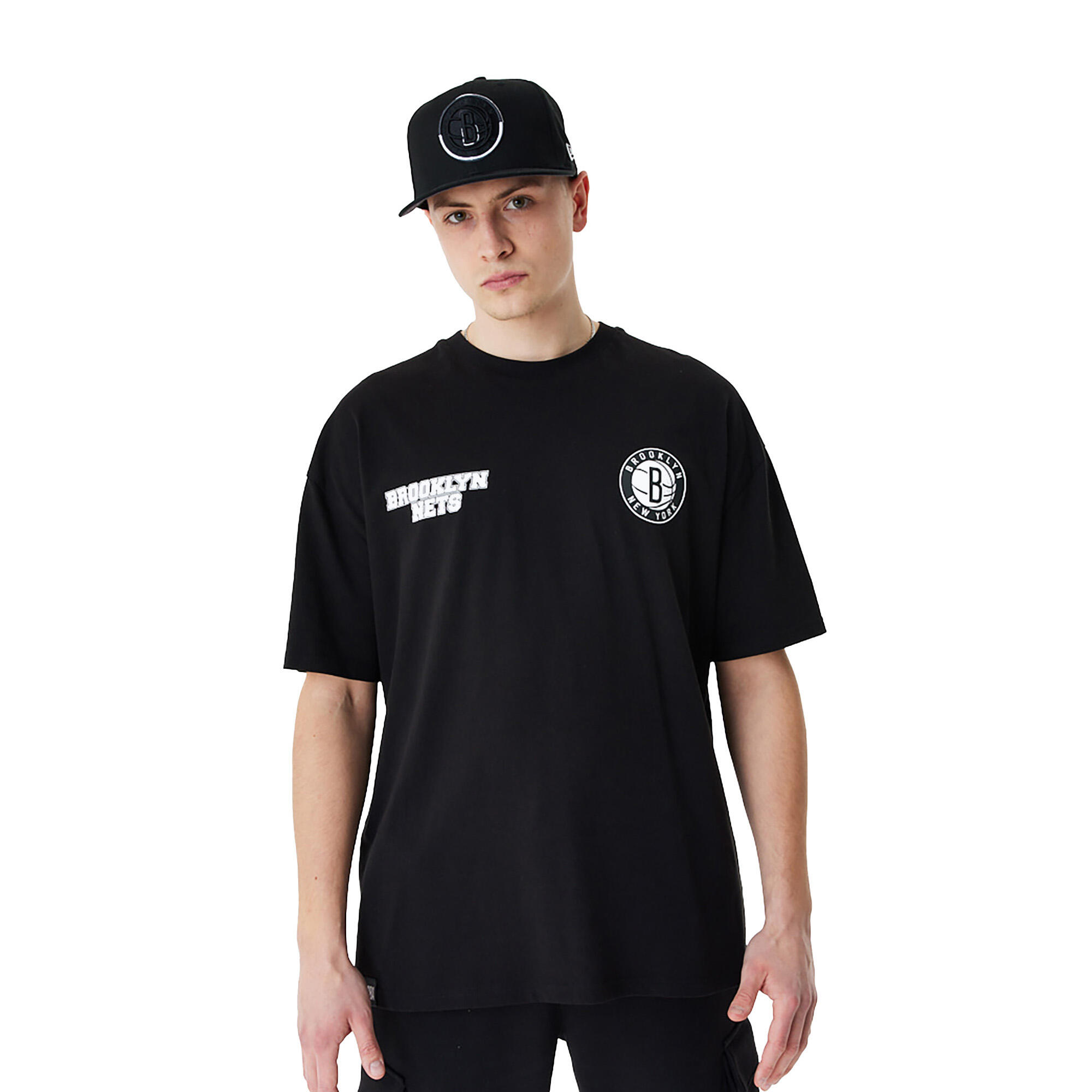 NEW ERA Pánské tričko NBA s grafikou BP OS Brooklyn Nets