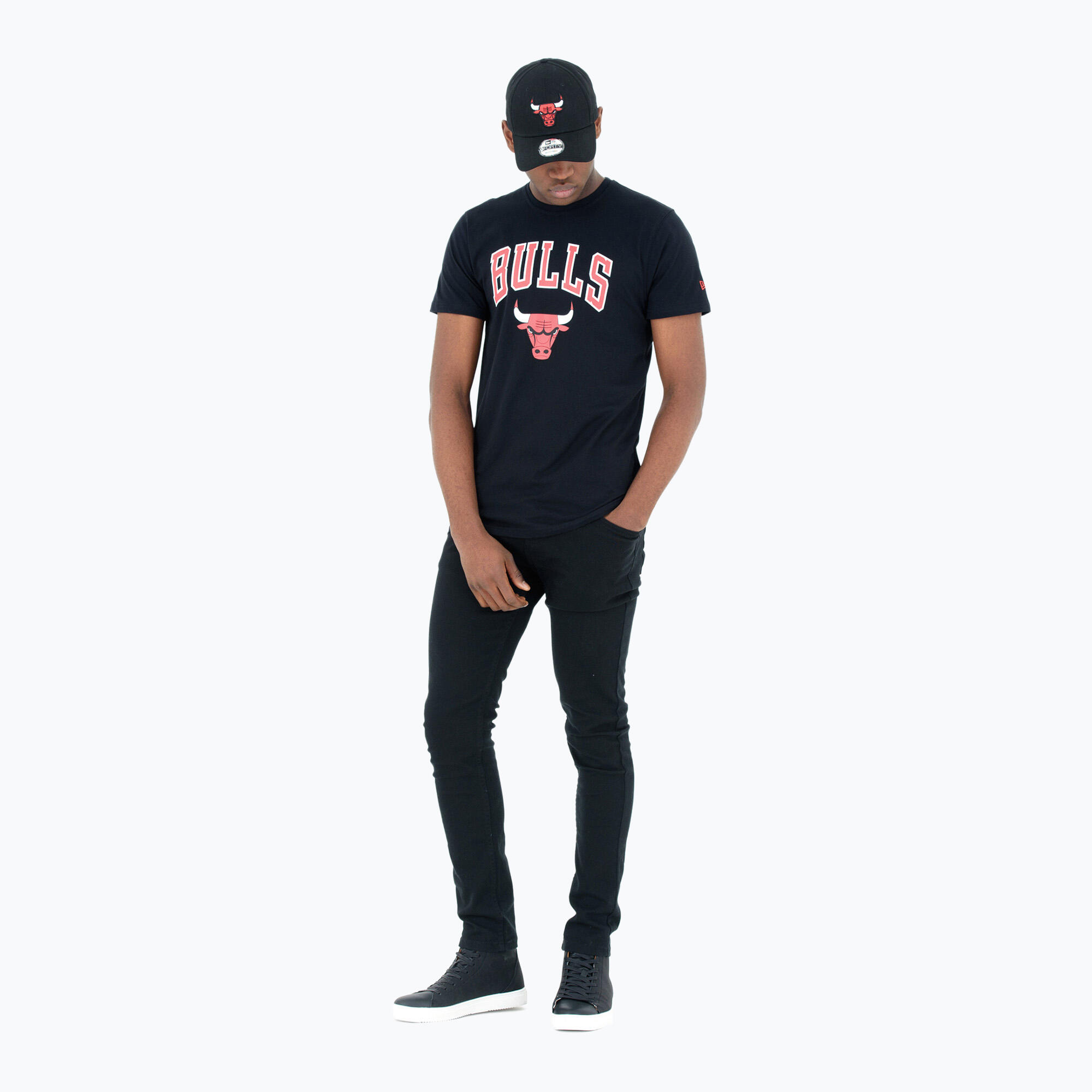T-shirt Hommes New Era NOS NBA Regular Tee Chicago Bulls 2/5