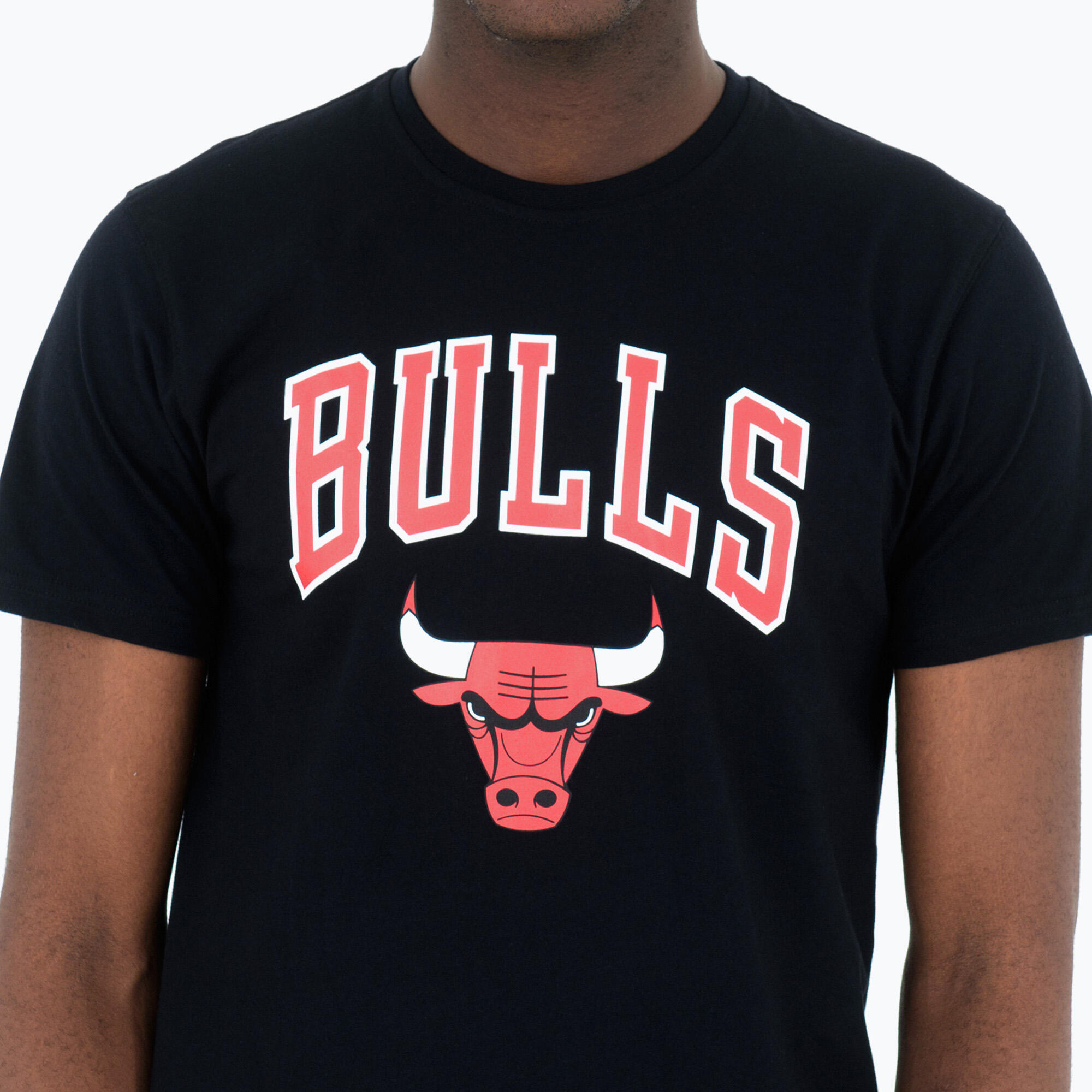 T-shirt Hommes New Era NOS NBA Regular Tee Chicago Bulls 4/5