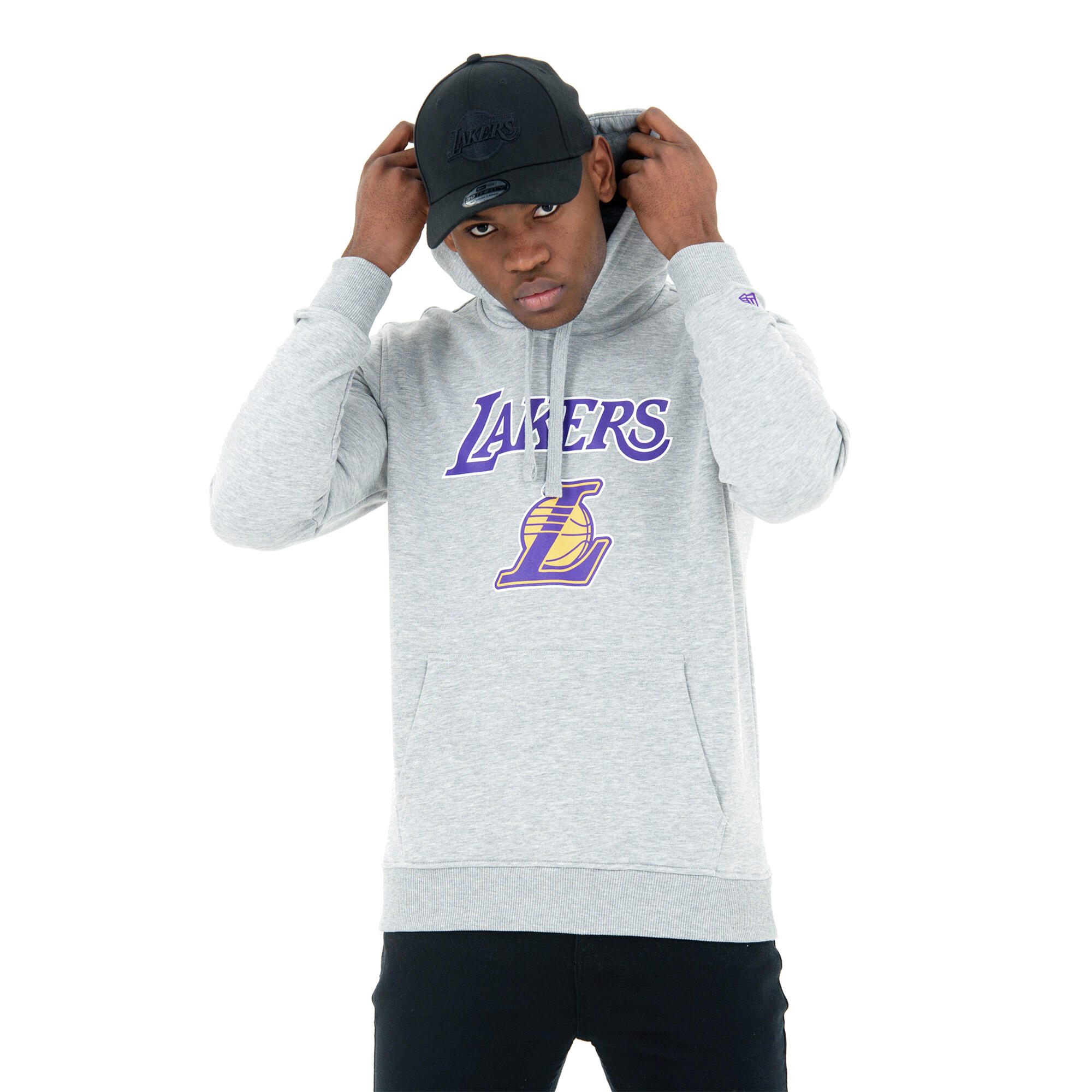 Felpa da uomo di New Era NBA Regular Hoody dei Los Angeles Lakers NEW ERA Decathlon