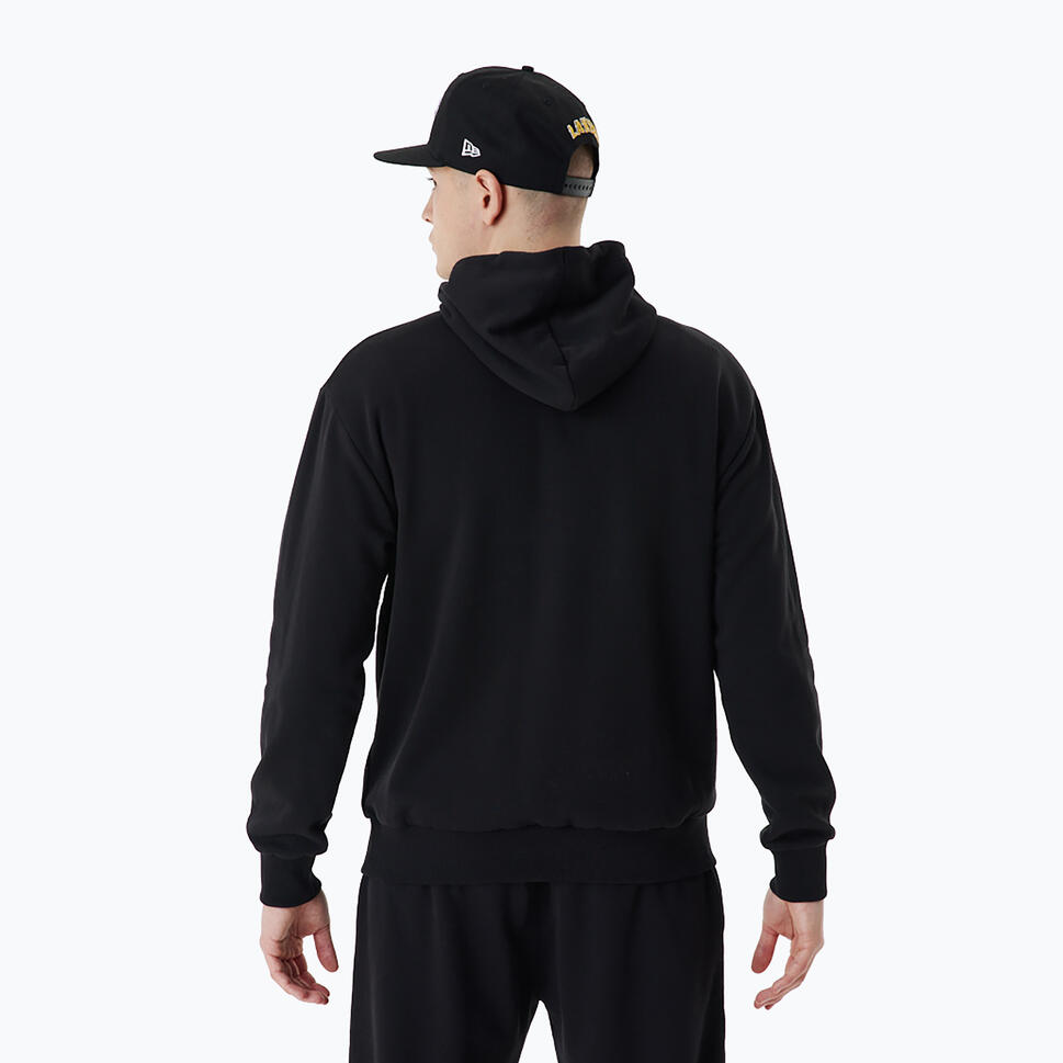 Bluza męska New Era Team Script OS Hoody Los Angeles Lakers