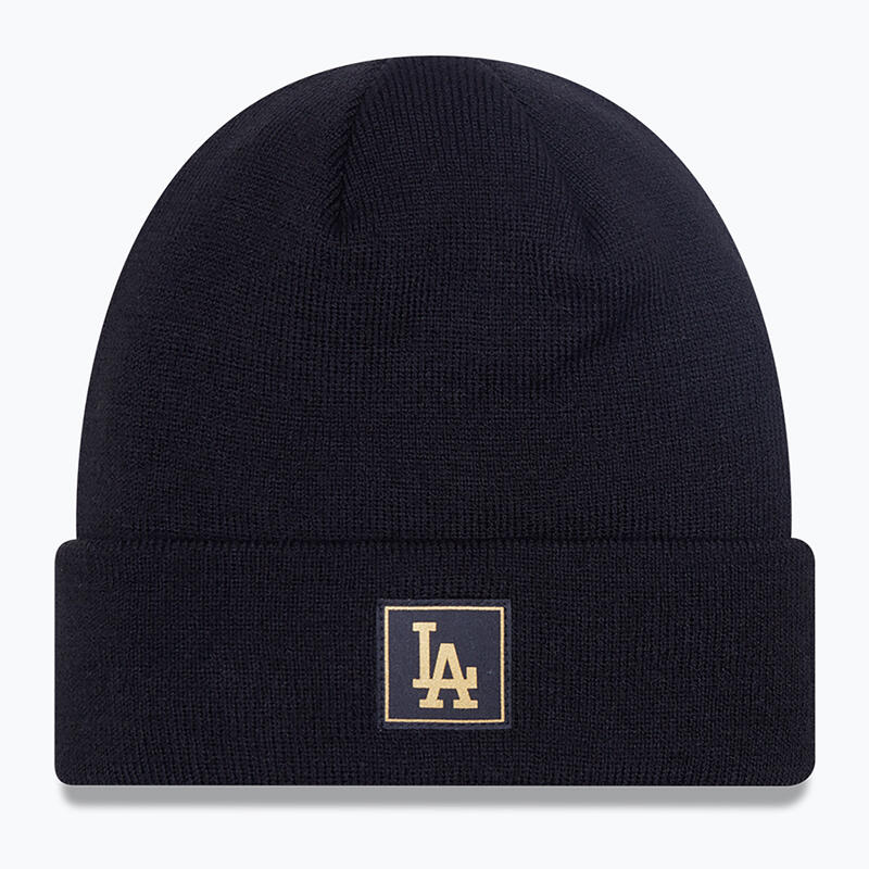 Pălărie de iarnă New Era Metalic Badge Cuff Knit Los Angeles Dodgers