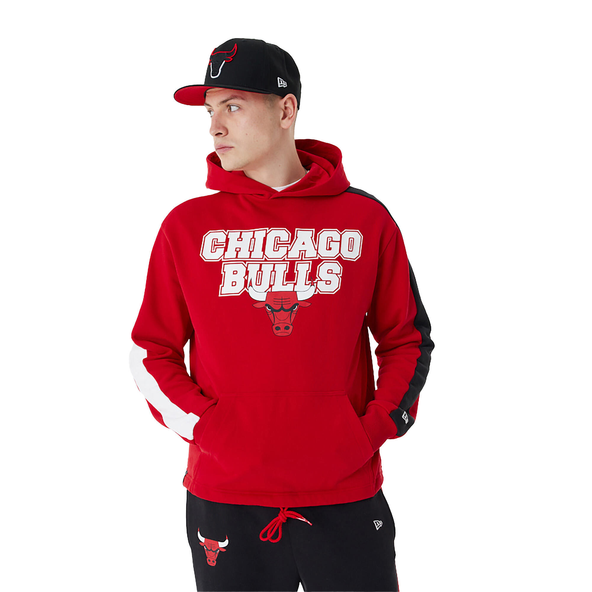 NEW ERA New Era NBA Large Graphic OS Hoody Chicago Bulls herensweatshirt