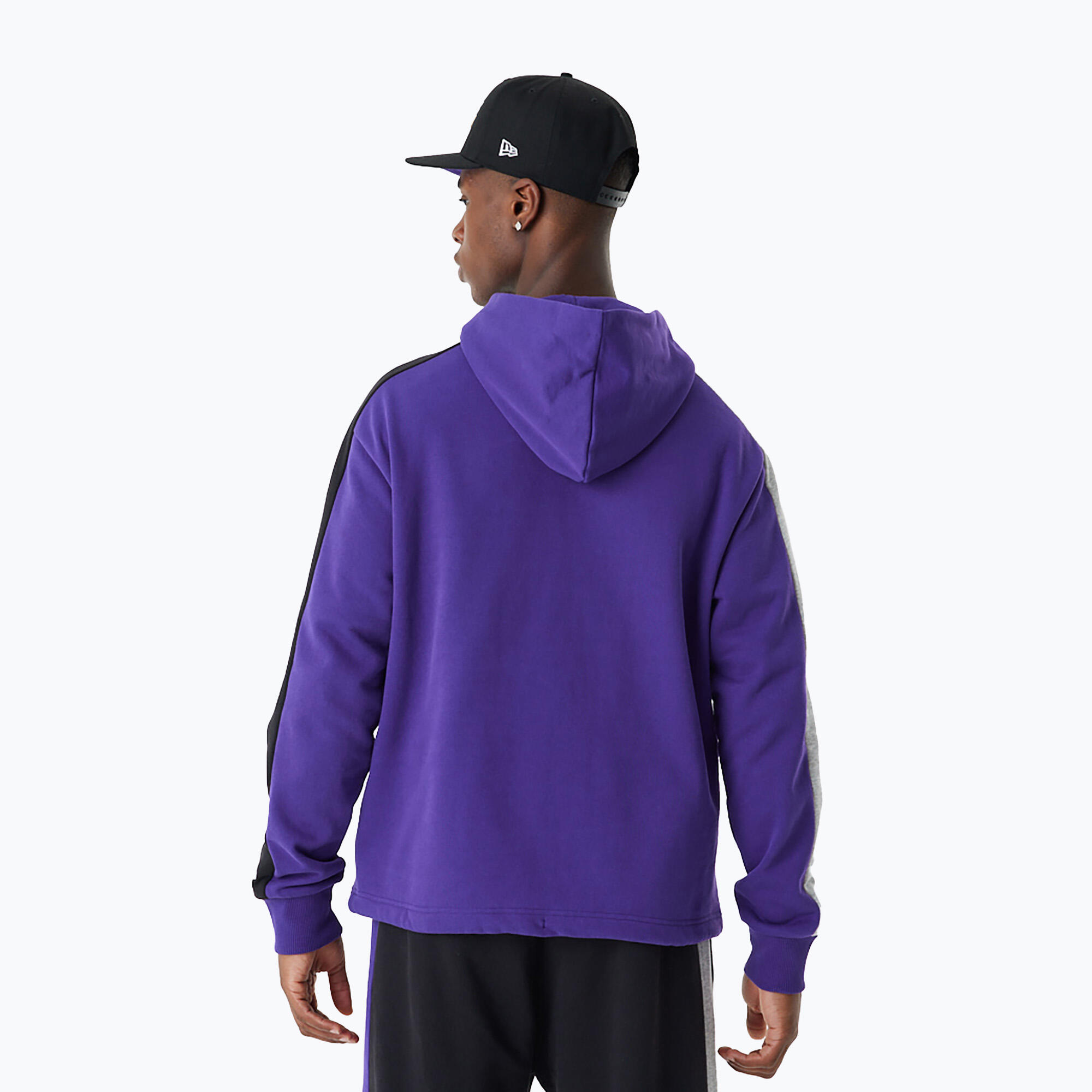 Felpa da uomo di New Era NBA Large Graphic OS Hoody Los Angeles Lakers 3/5