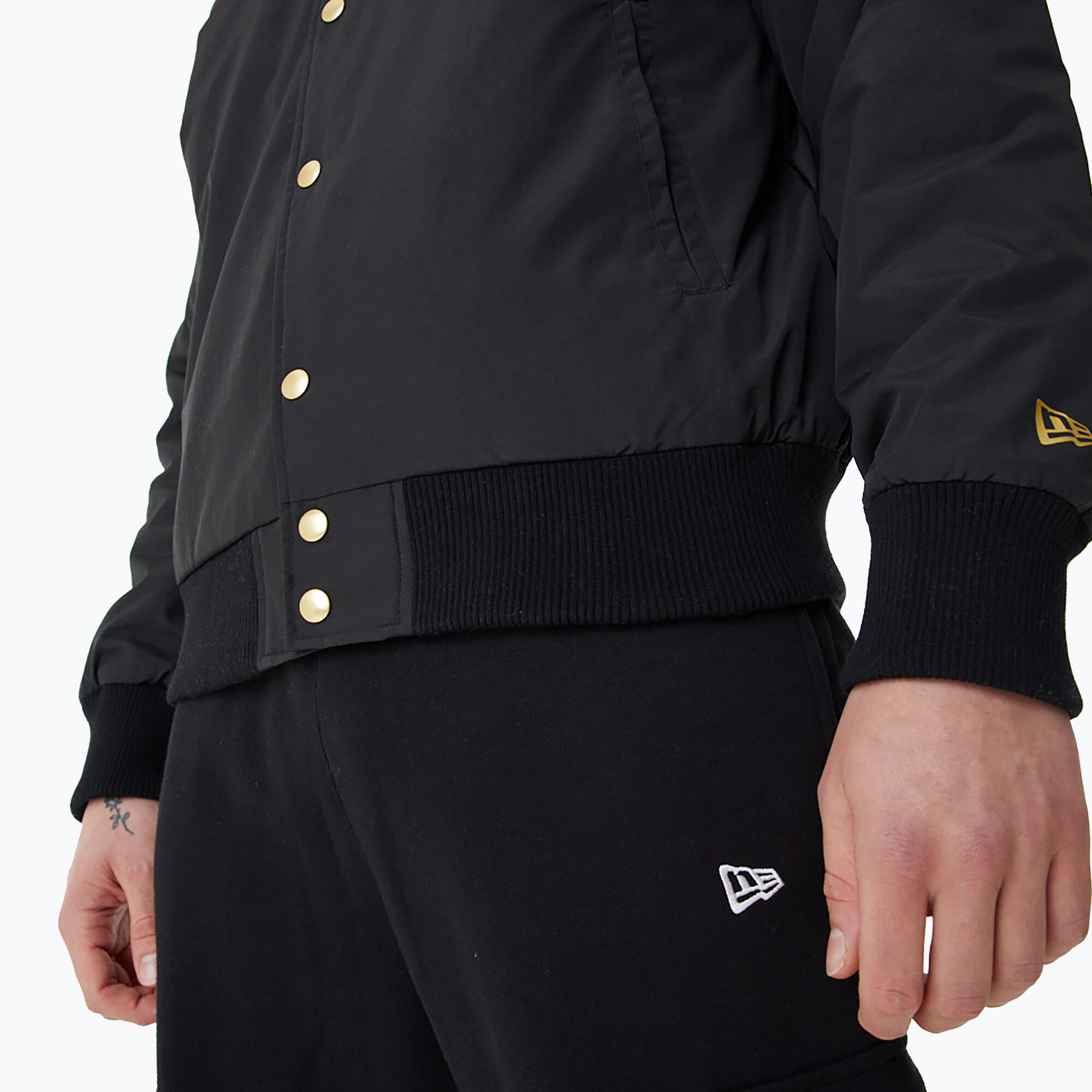 Kurtka męska New Era NBA Script BP Bomber Los Angeles Lakers 5/5