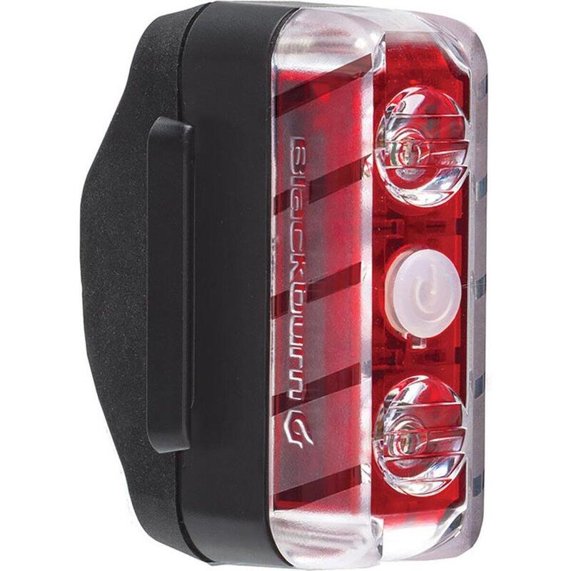 Éclairage vélo feu arrière avec USB 65 lumens - Dayblazer Arrière noir